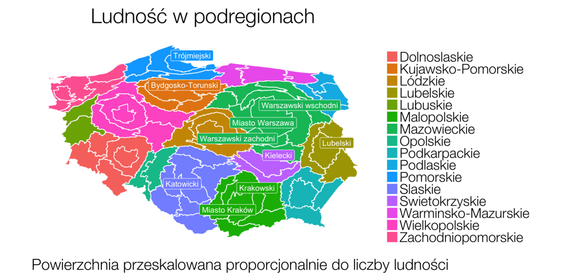 Siła regionów w Polsce lub o wałkowaniu ciasta młotkiem